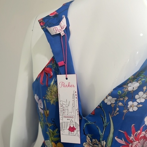 Parker Jolene Mini Dress Blue Sangria - Picture 10 of 12